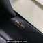 Prada Medium brushed leather handbag 1BD343 White 2023