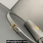 Prada Medium brushed leather handbag 1BD343 Gray 2023