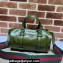 Gucci Small duffle bag with tonal Double G 725701 Leather Green 2023