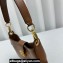 Miu Miu Leather Hobo bag 5BC151 Brown 2023