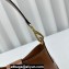 Miu Miu Leather Hobo bag 5BC151 Brown 2023
