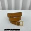 Miu Miu Leather belt Brown 2023