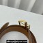 Miu Miu Leather belt Brown 2023