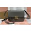 Miu Miu Leather shoulder bag 5BD254 Gray 2023