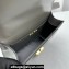 Miu Miu Leather shoulder bag 5BD254 Gray 2023