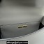 Miu Miu Leather shoulder bag 5BD254 Gray 2023