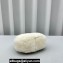 Miu Miu Wander shearling hobo mini-bag with leather details 5BP078 White 2023