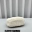 Miu Miu Wander shearling hobo bag with leather details 5BC125 White 2023