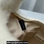 Miu Miu Wander shearling hobo bag with leather details 5BC125 White 2023