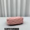 Miu Miu Wander matelassé nappa leather hobo bag 5BC125 Light Pink 2023