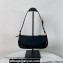 Prada Re-Edition 2002 Re-Nylon and brushed leather shoulder bag 1BC201 Black 2023