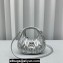 Miu Miu Wander matelassé nappa leather hobo mini-bag 5BP078 Silver 2023