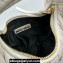 Miu Miu Wander matelassé nappa leather hobo mini-bag 5BP078 White 2023