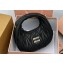 Miu Miu Wander matelassé nappa leather hobo mini-bag 5BP078 Black 2023