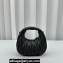 Miu Miu Wander matelassé nappa leather hobo mini-bag 5BP078 Black 2023