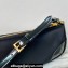 Prada Re-Edition 2002 Re-Nylon and brushed leather shoulder bag 1BC201 Black 2023