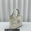 Miu Miu IVY leather Small Tote bag 5BG276 White 2023