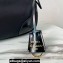 Prada Re-Edition 2002 Re-Nylon and brushed leather shoulder bag 1BC201 Black 2023