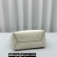 Miu Miu IVY leather Small Tote bag 5BG276 White 2023