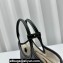 Miu Miu IVY leather Small Tote bag 5BG276 Black 2023