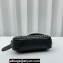 Miu Miu Matelassé nappa leather shoulder bag 5BC158 Black 2023