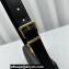 Miu Miu Matelassé nappa leather shoulder bag 5BC158 Black 2023