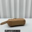 Miu Miu Matelassé nappa leather shoulder bag 5BC158 Brown 2023