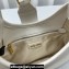 Miu Miu Madras Leather Hobo bag 5BC157 White 2023