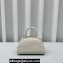 Miu Miu Leather top-handle bag 5BP085 White 2023