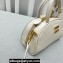 Miu Miu Leather top-handle bag 5BP085 White 2023