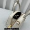 Miu Miu Leather top-handle bag 5BP085 White 2023