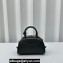 Miu Miu Leather top-handle bag 5BP085 Black 2023