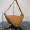 Prada Large leather Triangle bag 2VY007 Brown 2023