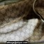 Gucci Small duffle bag with tonal Double G 725701 Leather Green 2023