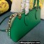 Valentino Rockstud E/W calfskin Large handbag Green 2023