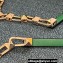 Valentino Rockstud Brushed Calfskin Shoulder Bag Green 2023