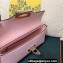 Valentino Rockstud Brushed Calfskin Shoulder Bag Pink 2023
