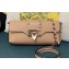 Valentino Rockstud Brushed Calfskin Shoulder Bag Nude 2023
