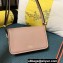 Valentino shoulder Letter Small Bag in smooth calfskin Nude 2023