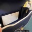 Valentino shoulder Letter Small Bag in smooth calfskin Blue/White 2023