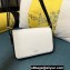 Valentino shoulder Letter Small Bag in smooth calfskin White/Black 2023