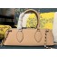 Valentino Rockstud E/W calfskin Small handbag Nude 2023