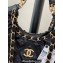 Chanel Maxi Nylon Shopping Tote Bag Black 2023