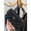 Chanel Maxi Nylon Shopping Tote Bag Black 2023