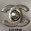 Chanel Pearl on Chain Classic Flap Bag AS1787 Gray/Silver 2023