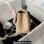 Chanel Pearl on Chain Classic Flap Bag AS1787 Beige/Silver 2023