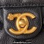 Chanel Grained Calfskin & Gold-Tone Metal Chain Backpack Bag AS4490 Black 2023