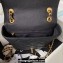 Chanel Grained Calfskin & Gold-Tone Metal Chain Backpack Bag AS4490 Black 2023