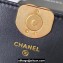 Chanel Crinkled Calfskin Clutch with Chain Bag AP3570 Black 2023