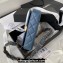 Chanel Crinkled Calfskin Clutch with Chain Bag AP3570 Blue 2023
